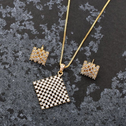 Pure Bliss Pendant set with Chain