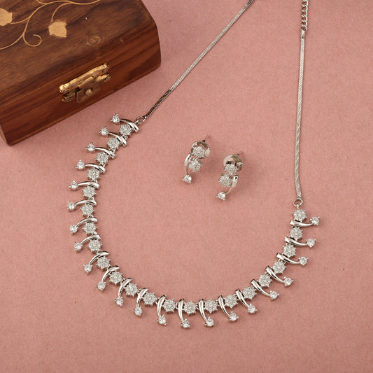 Diamond Drift Necklace Set