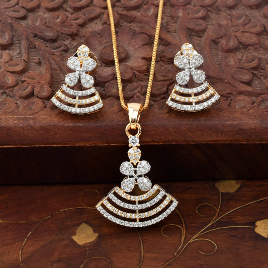 Diamond Dream Pendant set with Chain