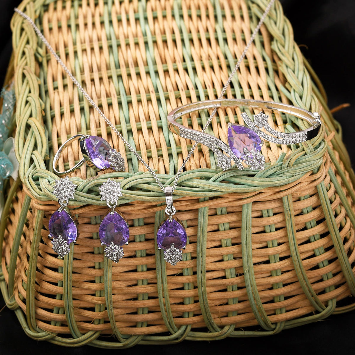 Gleaming Amethyst Combo Set
