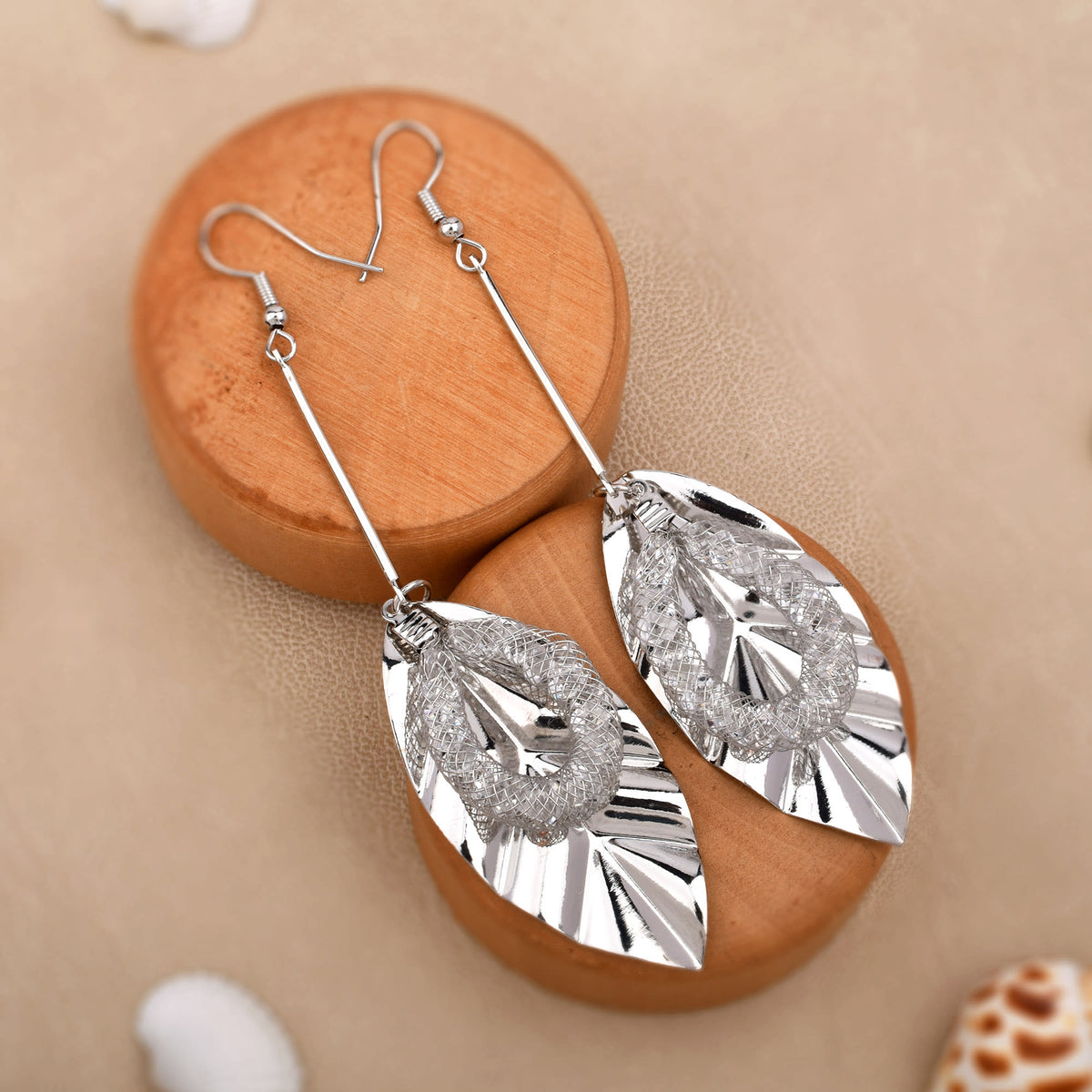 Infinite Shine Silver Earrings