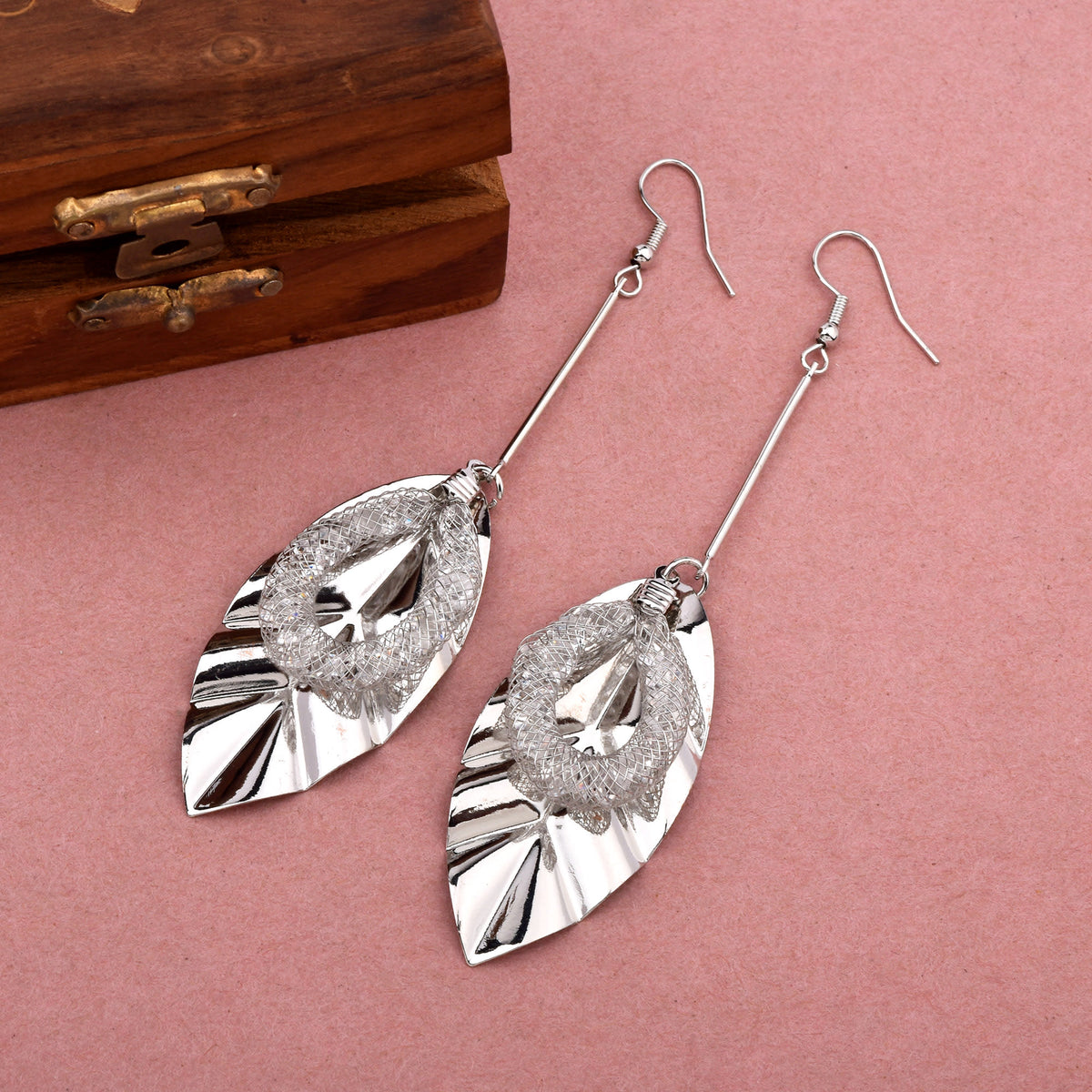 Infinite Shine Silver Earrings