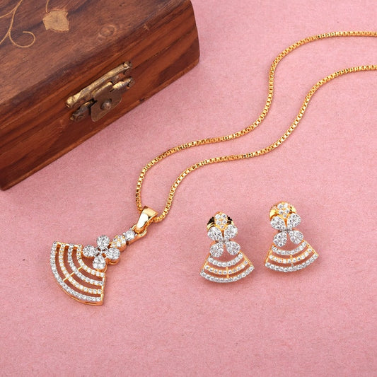 Diamond Dream Pendant set with Chain