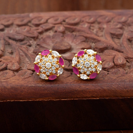 Urban Sparkle Gold Plated Studs/Earrings